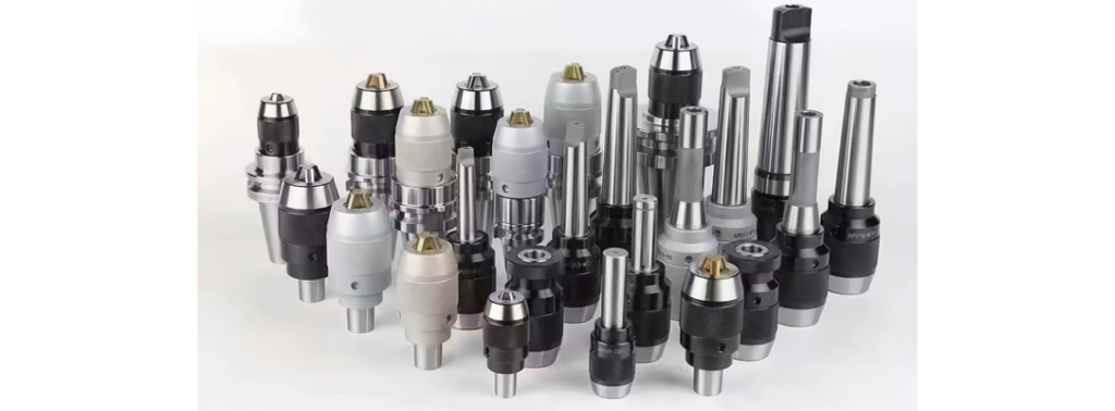 integrated keyless drill chuck